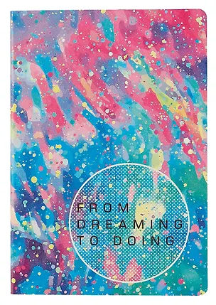 Книга для записей А5 80л "Dream book. № 3" иск.кожа, комбинир.блок 3004605