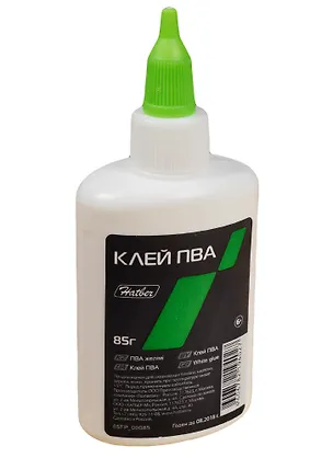 Клей ПВА, 85г, Hatber 242495