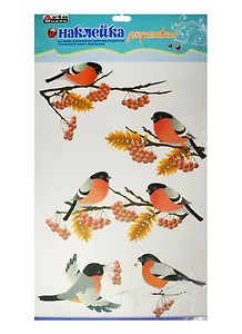 2DNW-2NG2016/1 Наклейка на стекло двусторонняя 33х60 см (4680017184120) (3+) (упаковка)