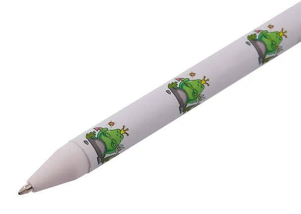 Шариковая ручка синяя автоматическая, «Жабка. Синяя», Listoff 3104827 — 3