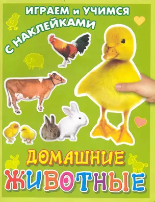 Домашние животные / С наклейками (мягк) (Играем и учимся) (Омега) — 2233230 — 1