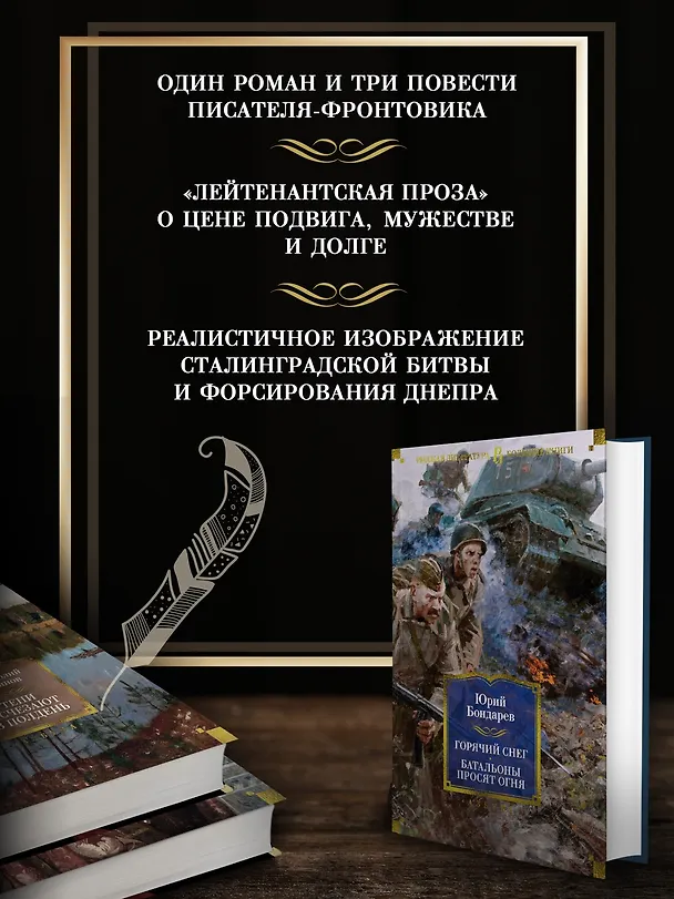 Книга Горячий снег. Батальоны просят огня (Юрий Бондарев) — 6