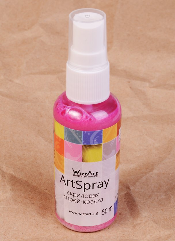 Спрей-краска акриловая ArtSpray Розовая Органза перламутровый (50 мл) (SR6.50) 2594010 — 1