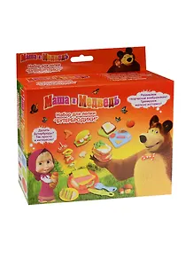 Набор для лепки Бутербродики (31061) (3+) (Маша и Медведь)