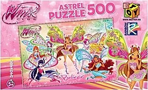 Пазл 500А 8443 Винкс (Believix Scia) Флора (коробка) (А) 2234668