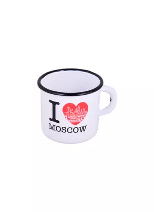 Кружка Москва I love Moscow 400мл (мет.эмал.) (09006-19-IL) — 2858745 — 1