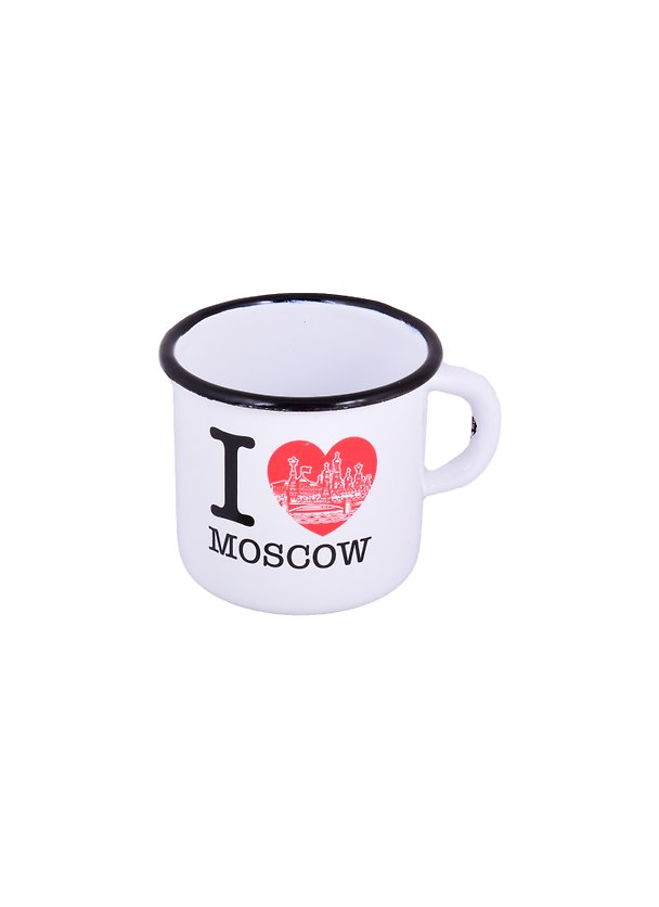 Кружка Москва I love Moscow 400мл (мет.эмал.) (09006-19-IL) 2858745 — 1
