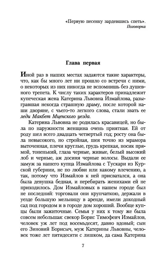Книга Леди Макбет Мценского уезда (Николай Лесков) — 7