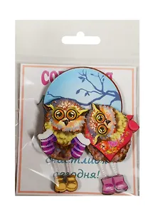 Магнит Совет дня №7 с вкладышем (7,5см)