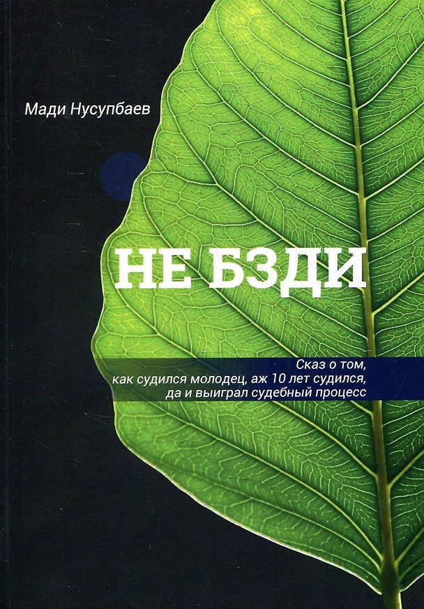 Книга НЕ БЗДИ Сказ о том, как судился молодец, аж 10 лет судился, да и выиграл судебный процесс (Мади Нусупбаев) — 1