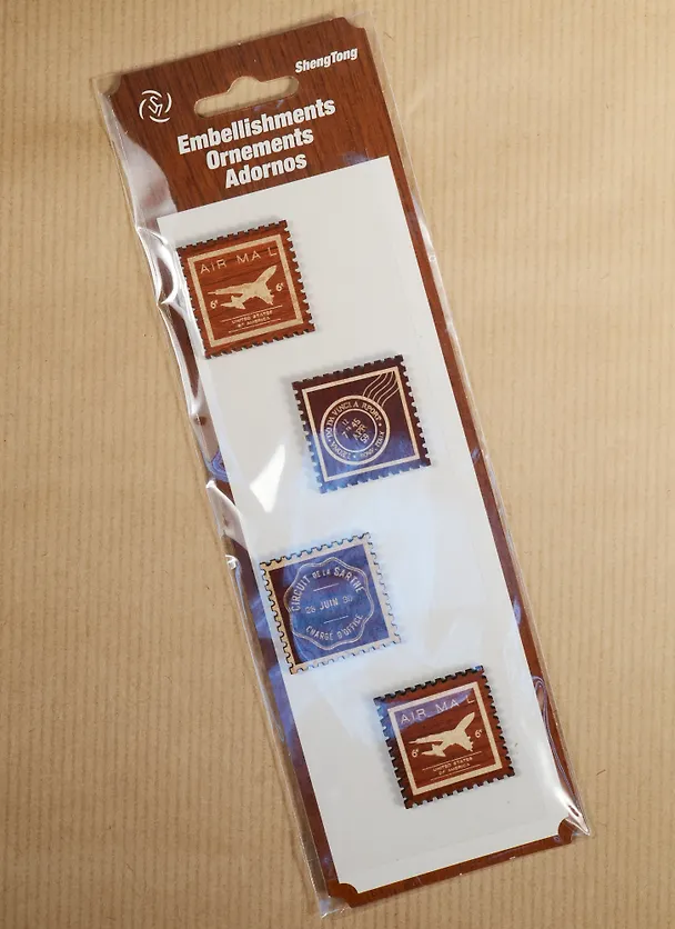 Марки (дерево) (4шт.) (WDP5204) 2539967 — 2