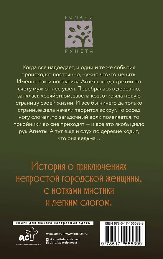 Книга Ведьма Агнета (Евгения Потапова) — 2