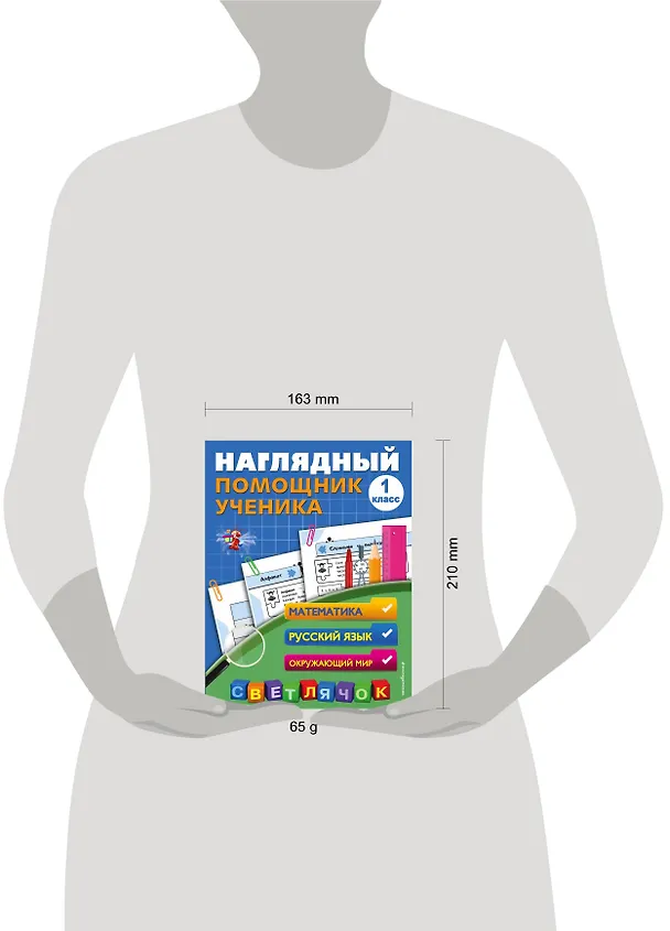 Книга Математика, Русский язык, Окружающий мир. 1 класс. Наглядный помощник ученика (Анна Горохова) — 4