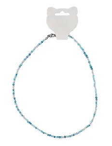 Чокер из бисера голубой (12-253004-С40) (Lafilaf)