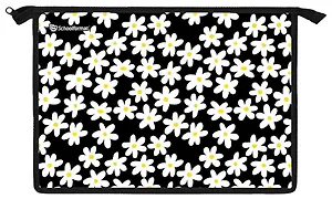 Папка для тетрадей А4 "РОМАШКОВОЕ ПОЛЕ" 325*230*55, пластик, молния сверху