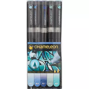 Маркеры Chameleon, «Blue tones», 5 штук — 248014 — 1