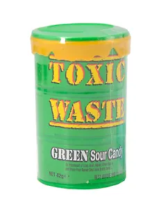 Леденцы Toxic Wastle Green Drum (Токсик Зеленая бочка), 42г