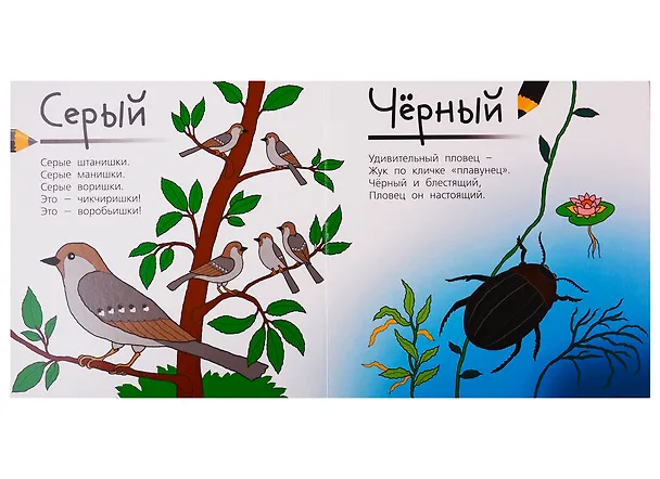 Книга Цвета. Стихи для детей (Гайда Лагздынь) — 5