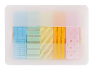 Закладки самоклеящиеся, с рисунком