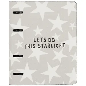 Тетрадь на кольцах в клетку InFolio, Stars, 120 листов