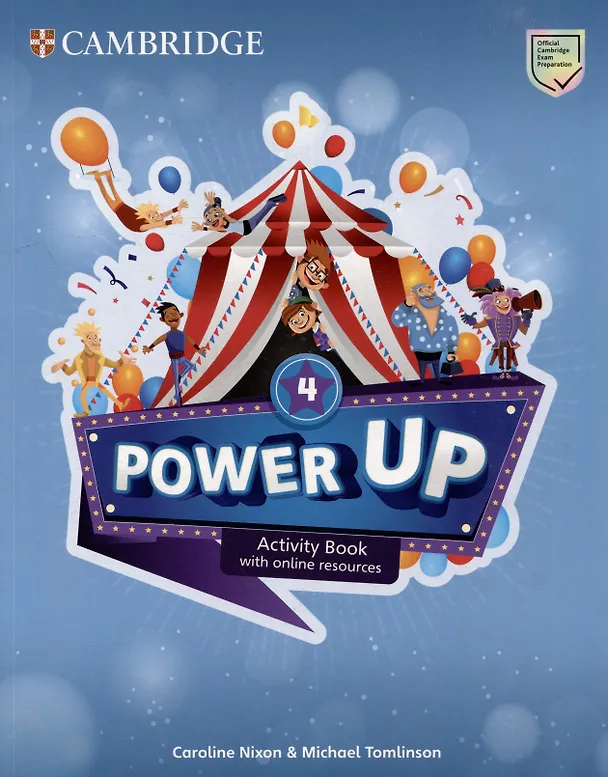 Книга Power Up. Level 4. Activity Book With Online Resources And Home Booklet (комплект из 2-х книг) (Michael Tomlinson, Caroline Nixon) — 2