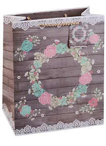 Пакет подарочный бумажный А4 "Spring melody", женский