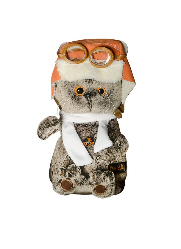 Игрушка мягкая Budi Basa, Басик в шлеме и шарфе 25см 2400793 — 1