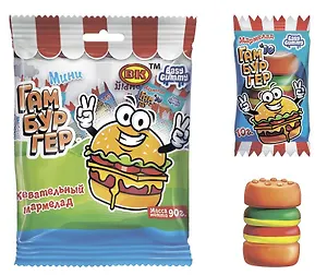 Мармелад Мини Бургер, 90г