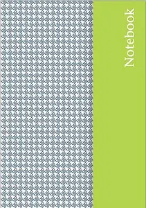 Записная книжка, Феникс+, А6 (102*148мм) 120л. Notebook Гусиные лапки, твердая обложка, на магнитном замке