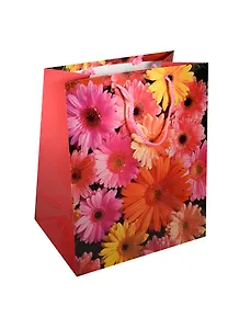 Пакет подарочный бумажный А4 26,4*32,7 ламинат, жен.тематика, ассорти L, МегаМАГ