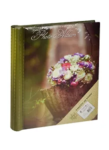 Феникс Презент Фотоальбом 22,5*28см 20л магнитн. листы Корзина цветов" 36551"