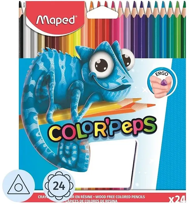 Карандаши цветные Maped, Color'Peps, 24 цвета 231715 — 4