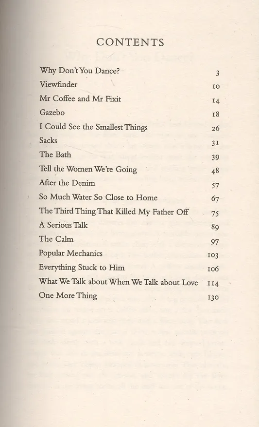 Книга What We Talk About When We Talk About Love (мVinClass) Carver () — 2