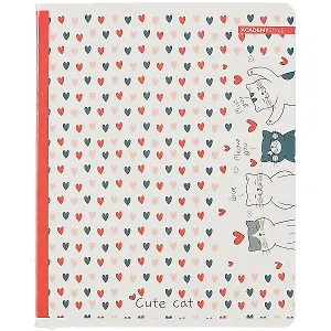 Тетрадь в клетку Academy Style, "Группа котиков", 48 листов, в ассортименте