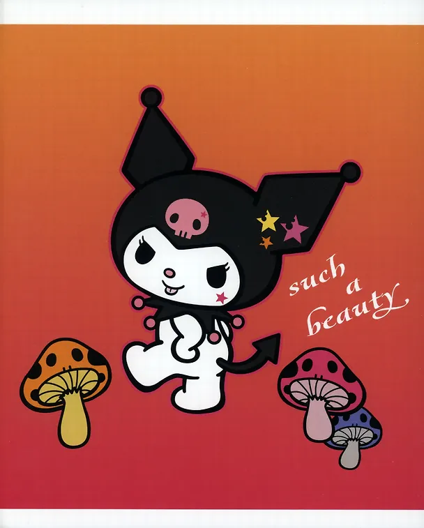 Тетрадь общая «Kuromi + MyMelody + HK» в ассортименте, 48 листов в клетку, A5 - Kuromi 3037579 — 7