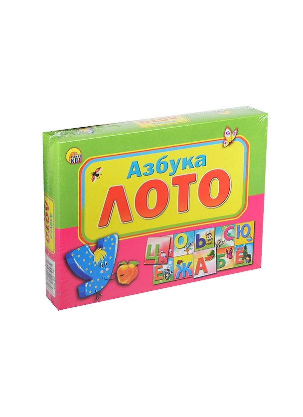 Лото Азбука (ИН-5839) (Рыжий кот) (3+) 2416286 — 1