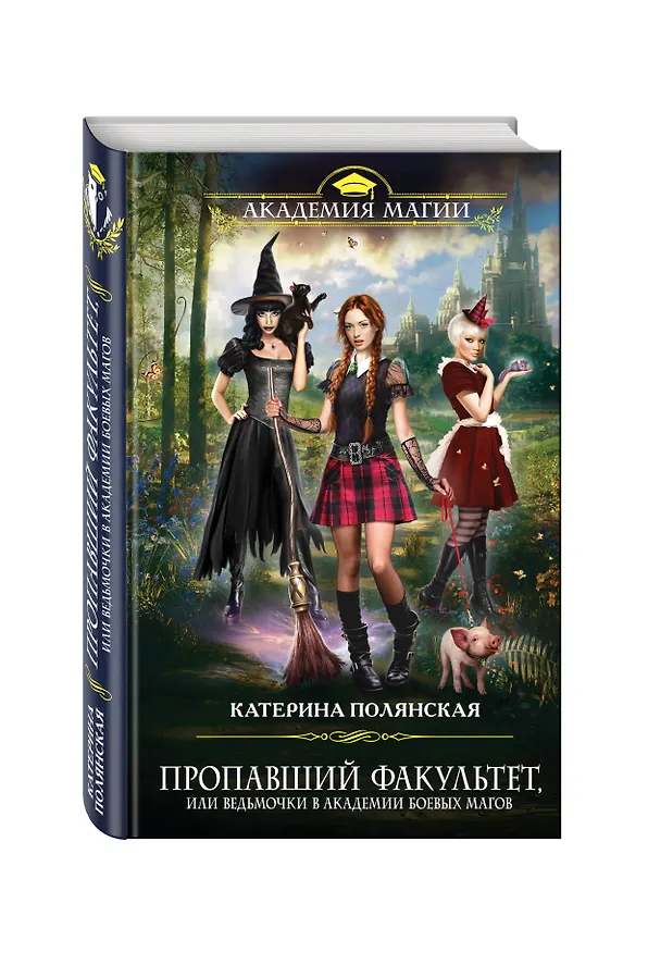 Книга Пропавший факультет, или Ведьмочки в Академии Боевых Магов (Катерина Полянская) — 4