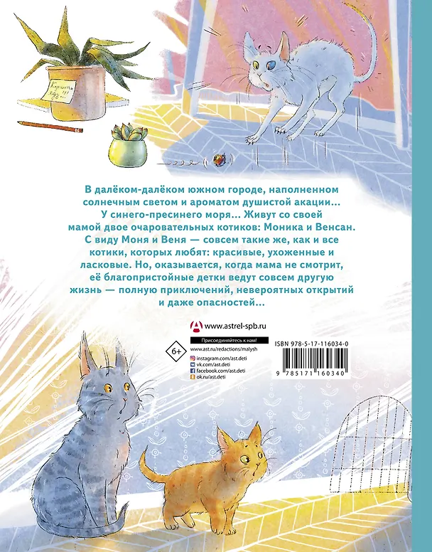 Книга Моня и Веня: котики, которых любят (Марта Кетро) — 2