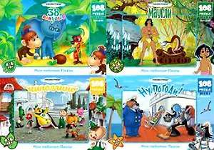 Пазл мини 108А 11582 серия 3 (160х230) (4 вида) (4-6 л.) (коробка)