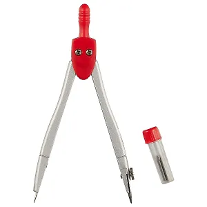 Циркуль школьный в футляре GoodMark, 11.5 см