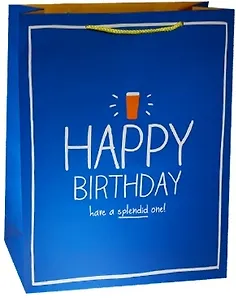 Пакет подарочный бумажный "Оригинальное поздравление", А3