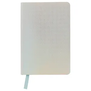 Записная книжка Escalada «Шиммер жемчужно-белый», 96 листов, А6