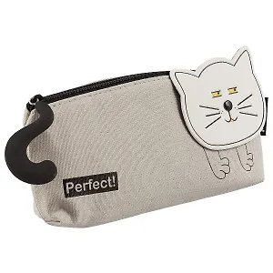 Пенал на молнии «Кот: мордочка и хвост», 20 х 8 см