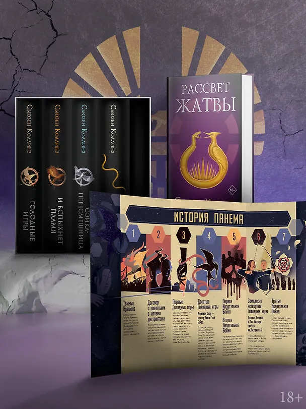 Книга Голодные игры (короб+книги+вкладыш) (Сьюзен Коллинз) — 4