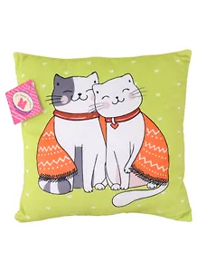 Мягкая игрушка подушка "Сплюшка. Сладкая парочка. Коты с шарфиком"