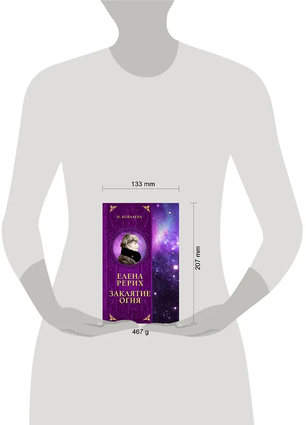 Книга Елена Рерих. Заклятие огня (Наталия Ковалева) — 5