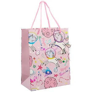 Пакет А5 23*18*10 "Веселый микс" дет., бум.мат.ламинат, ассорти