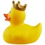 Игрушка для купания LiLaLu Уточка в короне желтая — 2530528 — 3