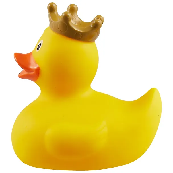 Игрушка для ванной, уточка резиновая FUNNY DUCKS "Уточка в короне желтая" (1925) 2530528 — 3