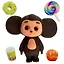 Фигурка Чебурашка, мятный пончик, 5 аксессуаров, Funky Toys, (4х16х22), (CHE2405-3) — 3083509 — 1